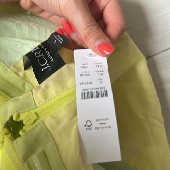 J.crew Collection ruched strapless tulle dress size 6 NWT - Picture 7 of 7